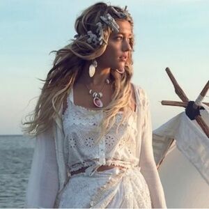 SOLD SPELL Sahara Lace Top